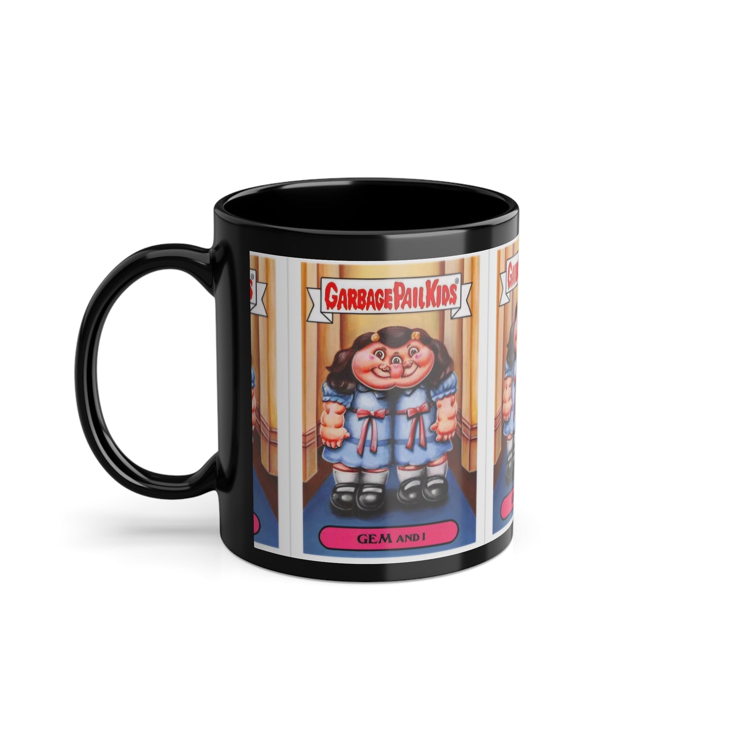 Gem and I Black Coffee Cup, 11oz