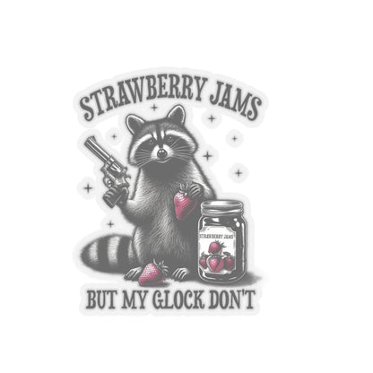 StrawBerry Jams Kiss-Cut Stickers