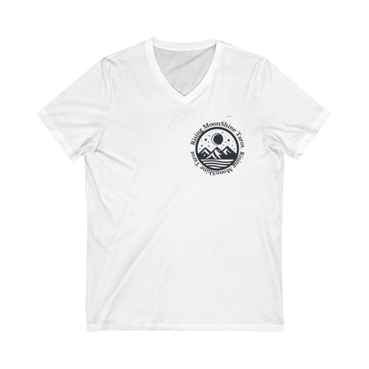 Drunk Aunt Unisex Jersey Short Sleeve V-Neck Tee