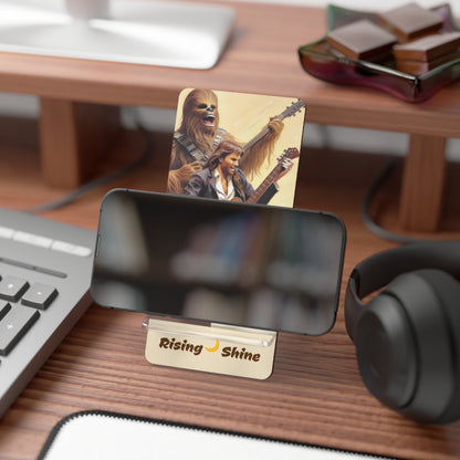 Chewbacca and Han Mobile Display Stand for Smartphones