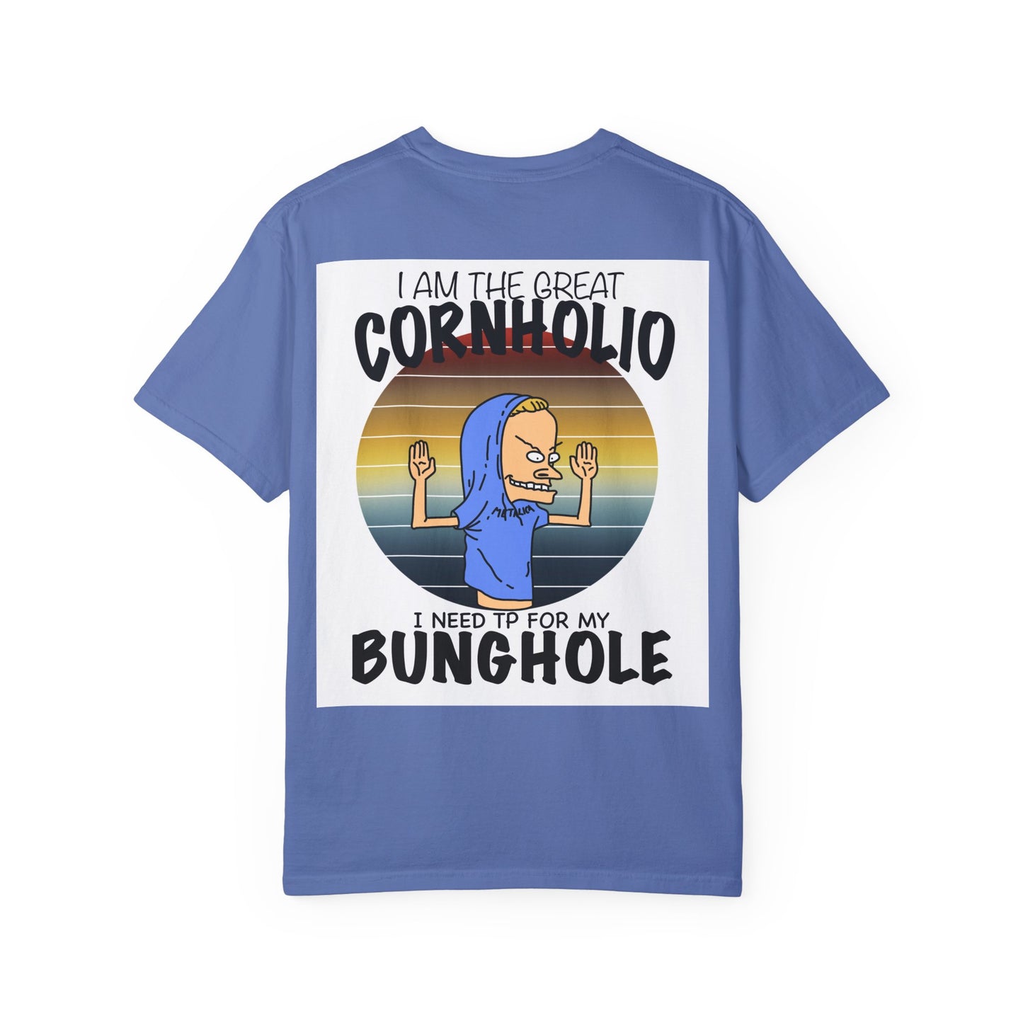 Beavis and ButtHead Unisex Garment-Dyed T-shirt