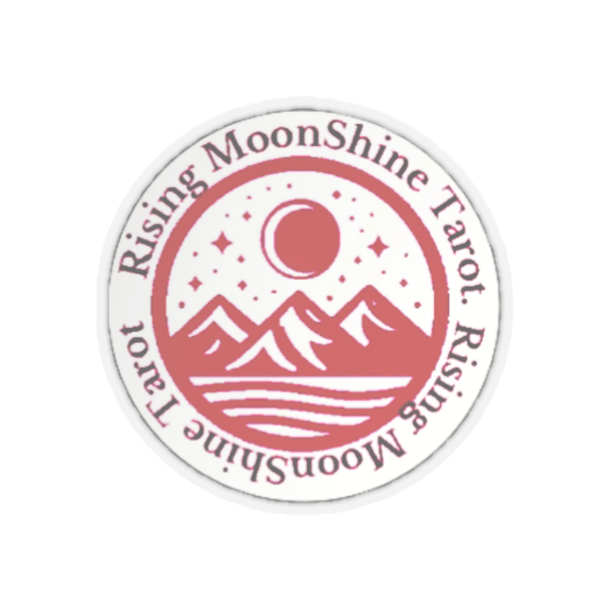 Rising MoonShine Kiss-Cut Stickers