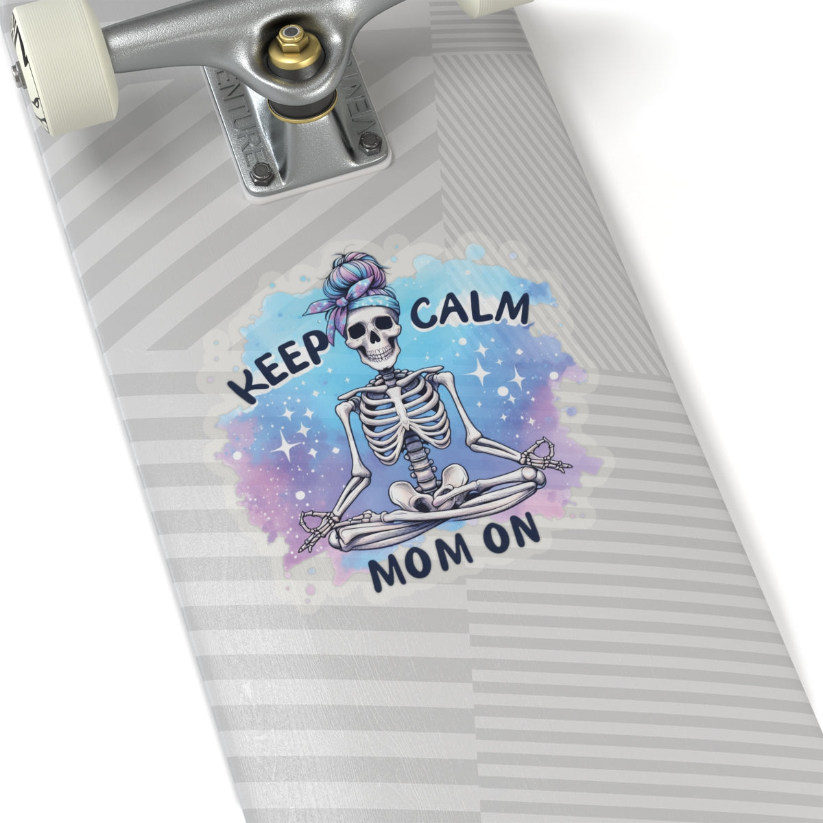 Keep Calm, Mom On Kiss-Cut Stickers