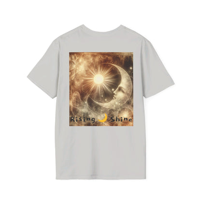 Rise with the Sun, and sit with the Moon Unisex Softstyle T-Shirt