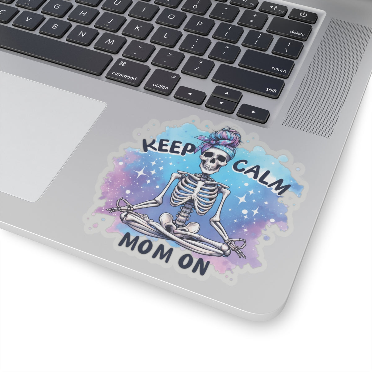 Keep Calm, Mom On Kiss-Cut Stickers