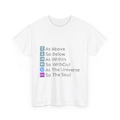 As WithIn, So WithOut Heavy Cotton Tee