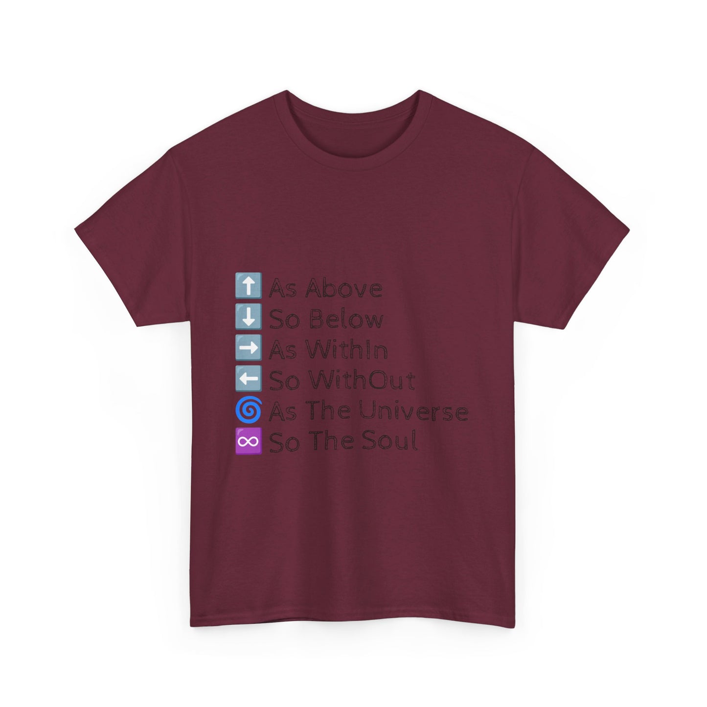 As WithIn, So WithOut Heavy Cotton Tee