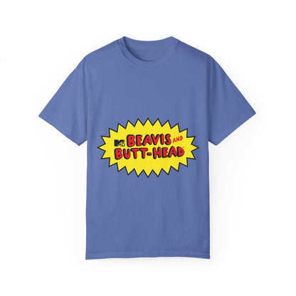 Beavis and ButtHead Unisex Garment-Dyed T-shirt