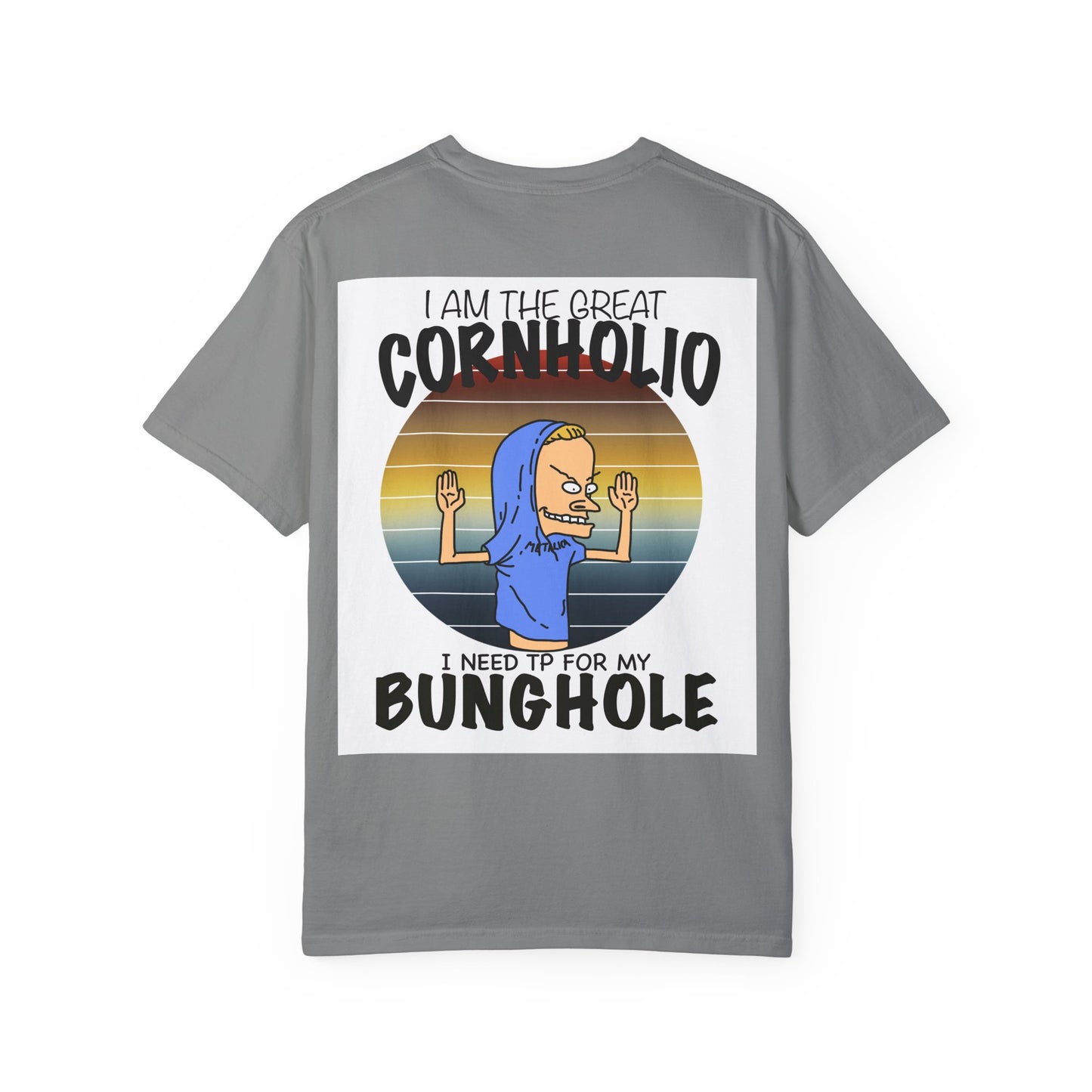 Beavis and ButtHead Unisex Garment-Dyed T-shirt