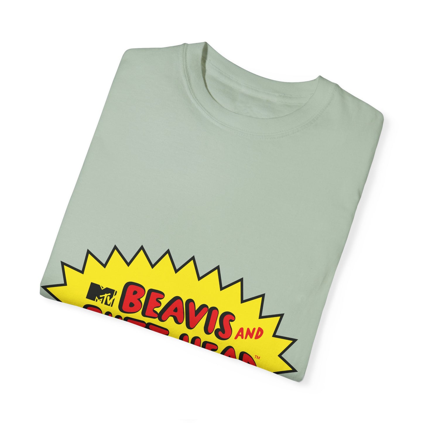 Beavis and ButtHead Unisex Garment-Dyed T-shirt