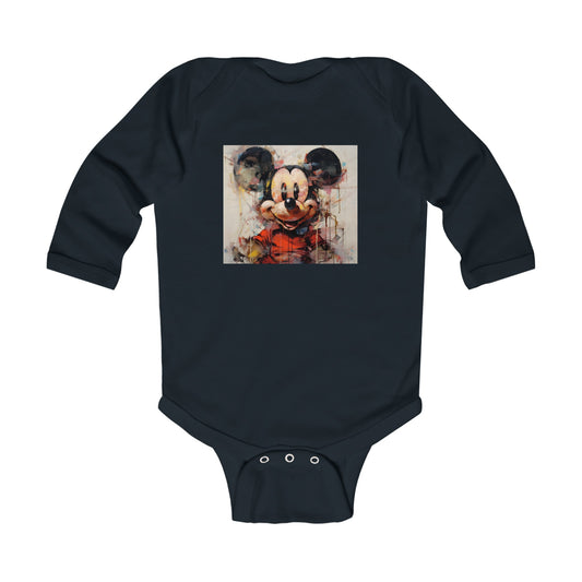 MICKEY MOUSE Infant Long Sleeve Bodysuit