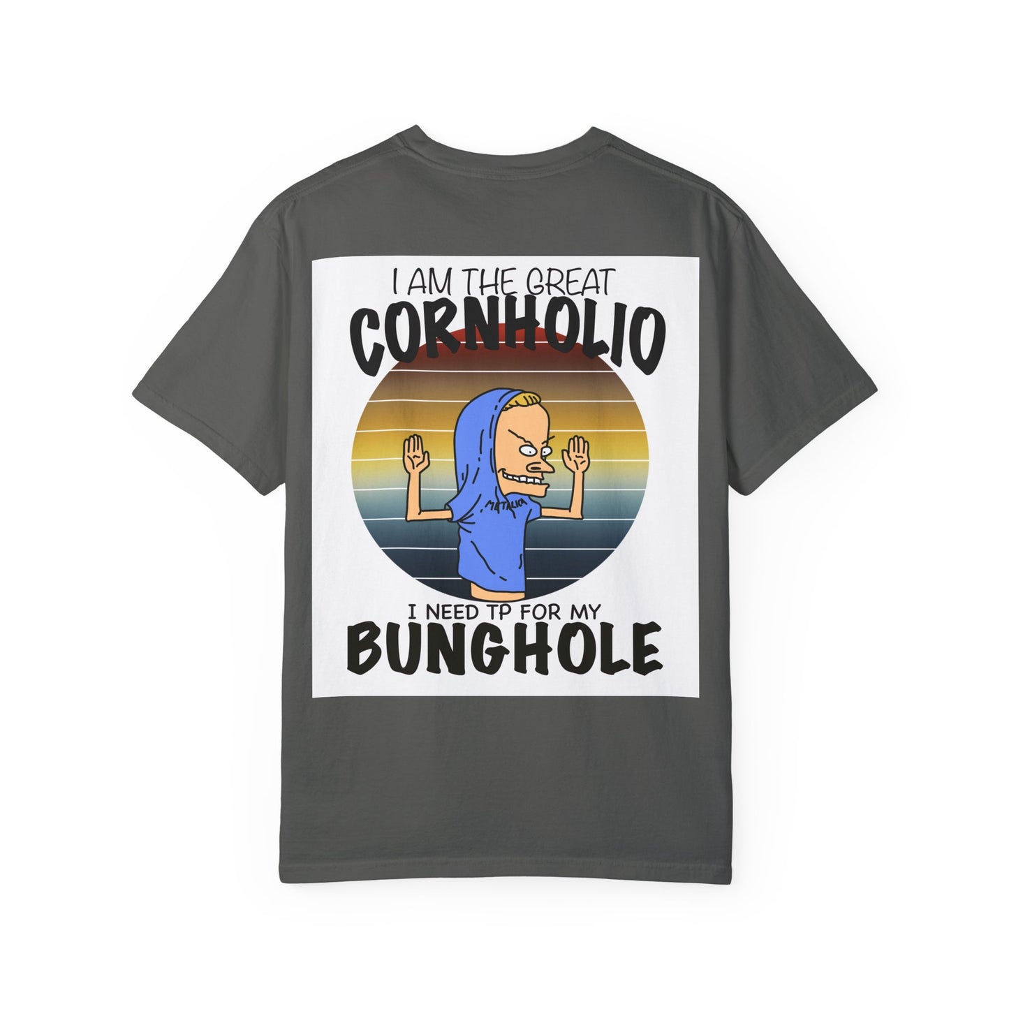 Beavis and ButtHead Unisex Garment-Dyed T-shirt