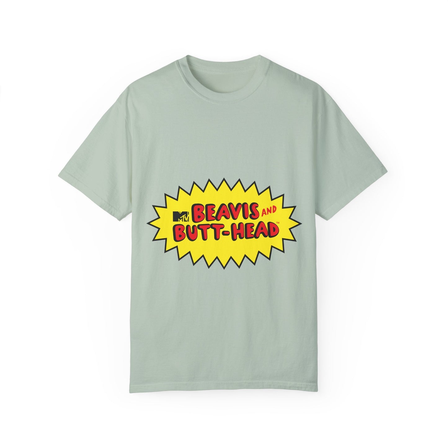 Beavis and ButtHead Unisex Garment-Dyed T-shirt