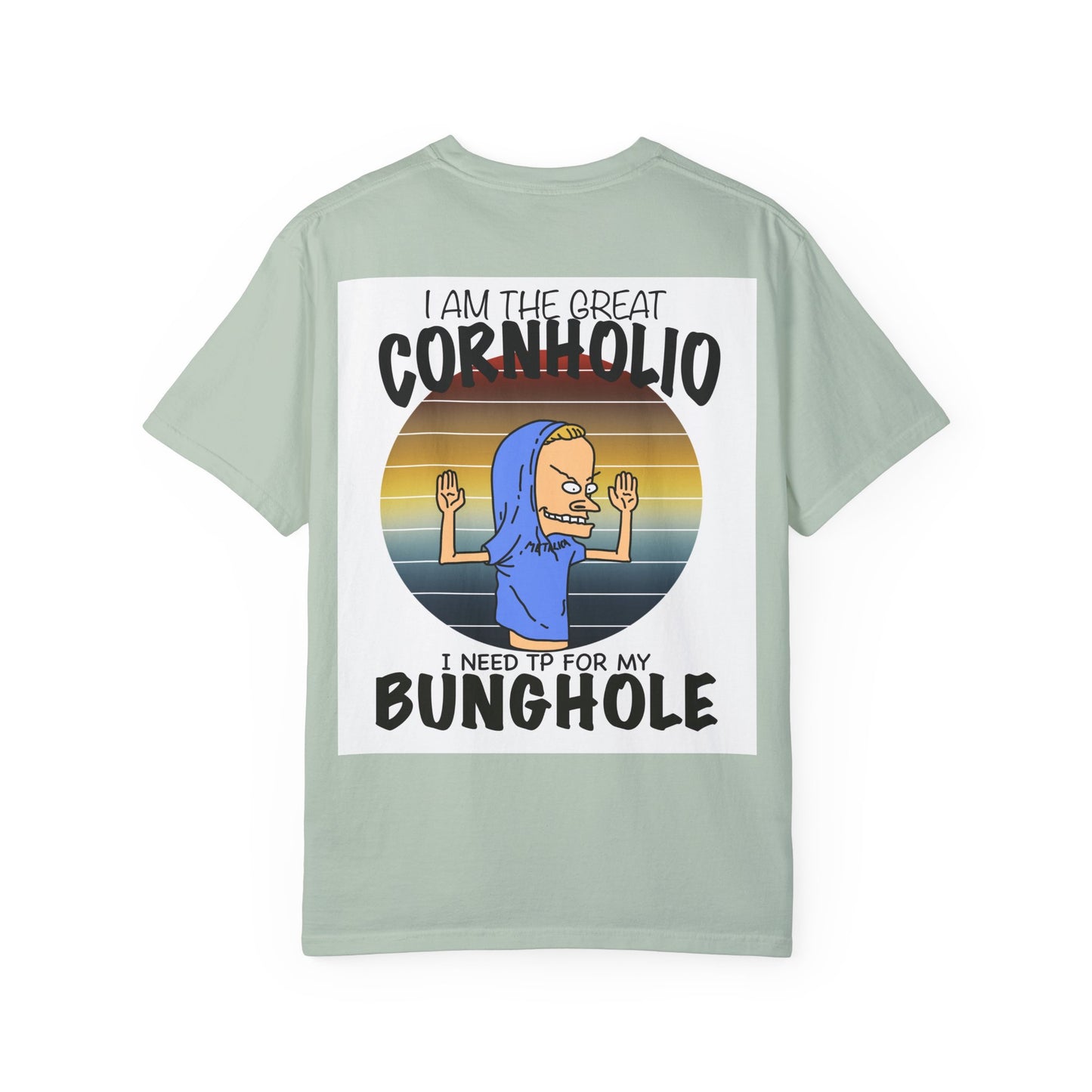 Beavis and ButtHead Unisex Garment-Dyed T-shirt