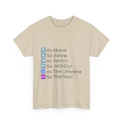 As WithIn, So WithOut Heavy Cotton Tee