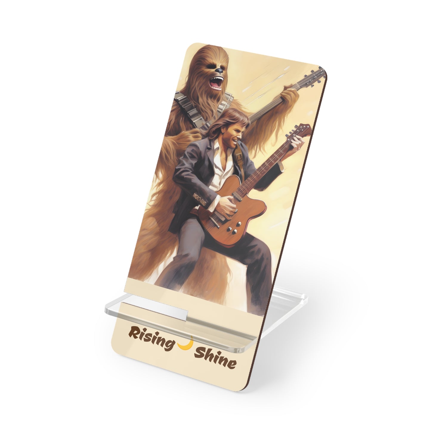 Chewbacca and Han Mobile Display Stand for Smartphones