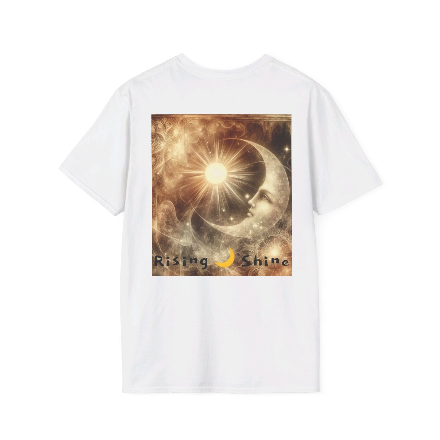 Rise with the Sun, and sit with the Moon Unisex Softstyle T-Shirt