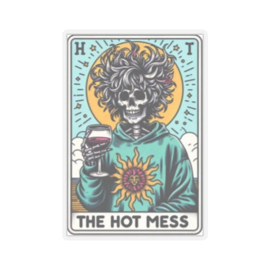 The Hot Mess Kiss-Cut Stickers