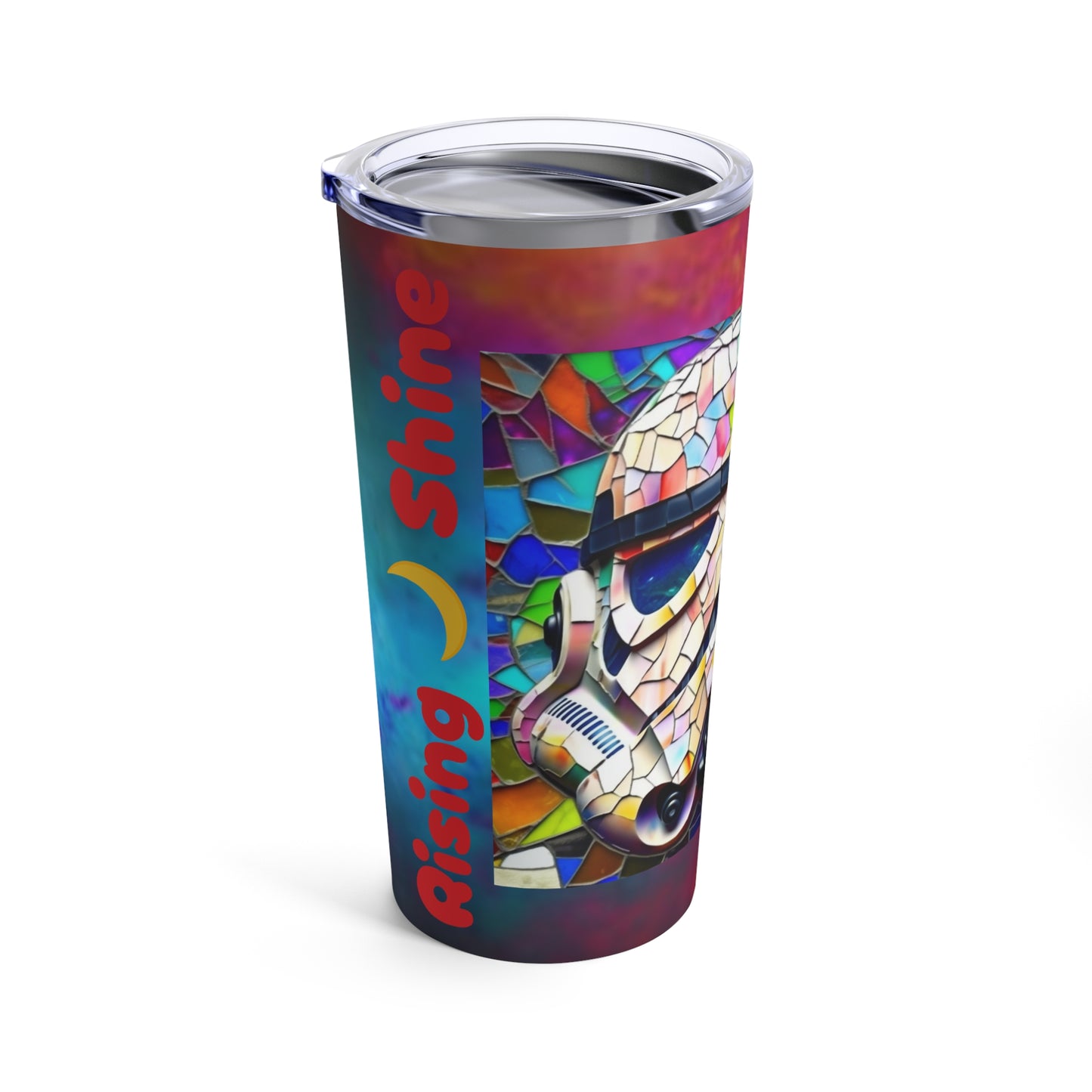 Colorful Storm Trooper with RSM Logo Tumbler 20oz